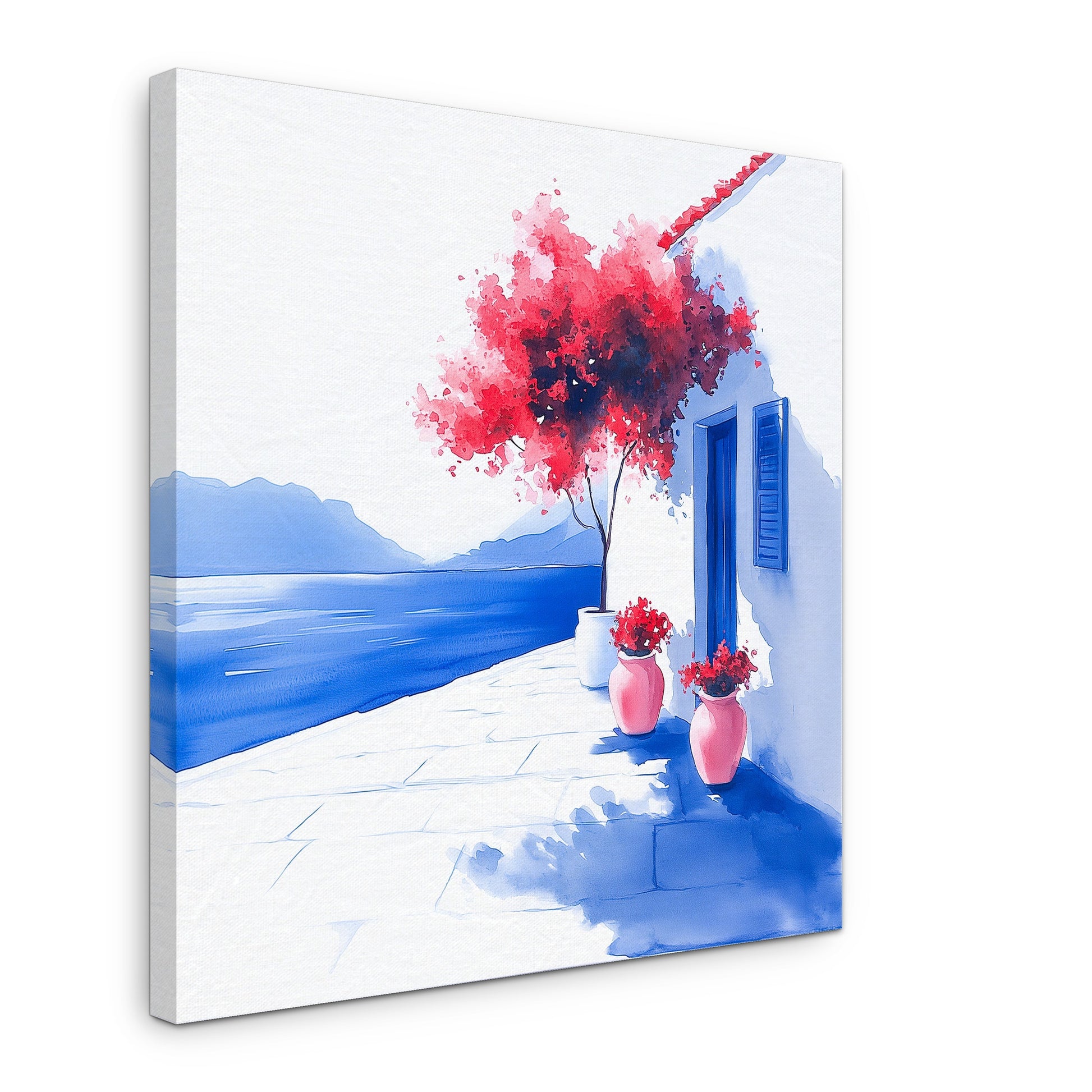 The Quiet Terrace - Canvas print