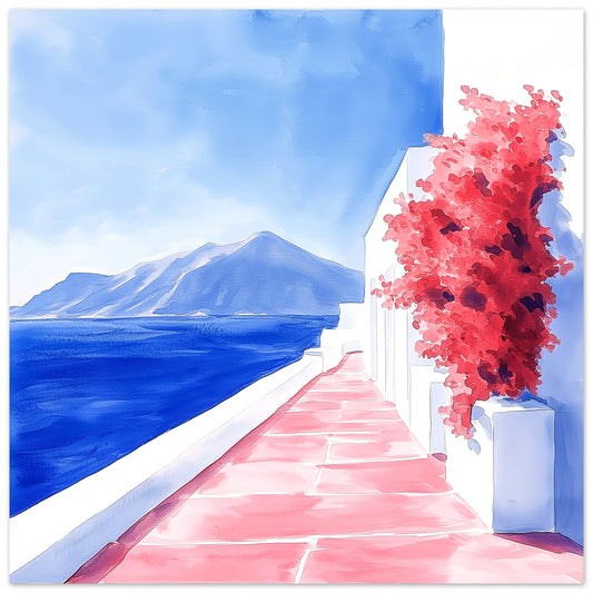 The Empty Path - Art print