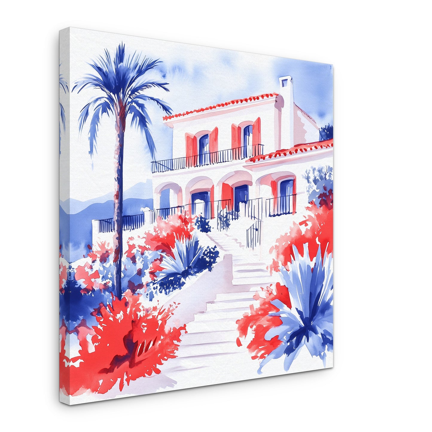 The Villa - Canvas print