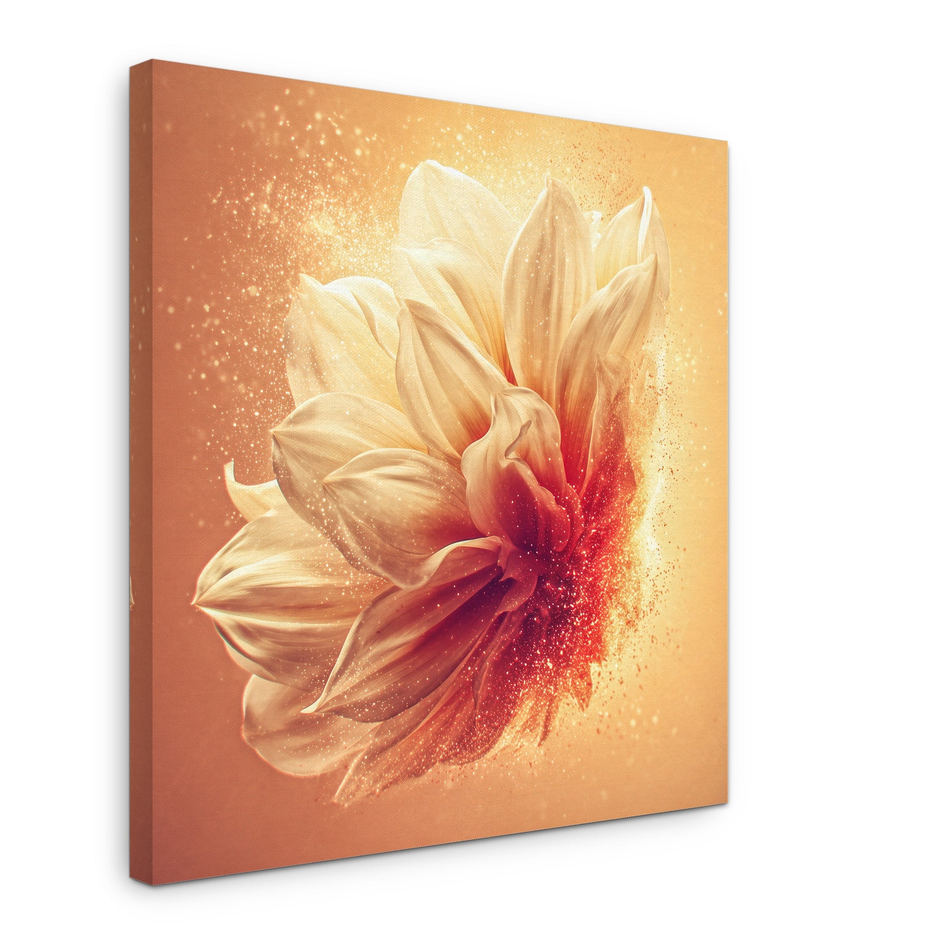 Sparked Bloom - Canvas print