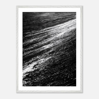 Fractured Light - Art print in white frame
