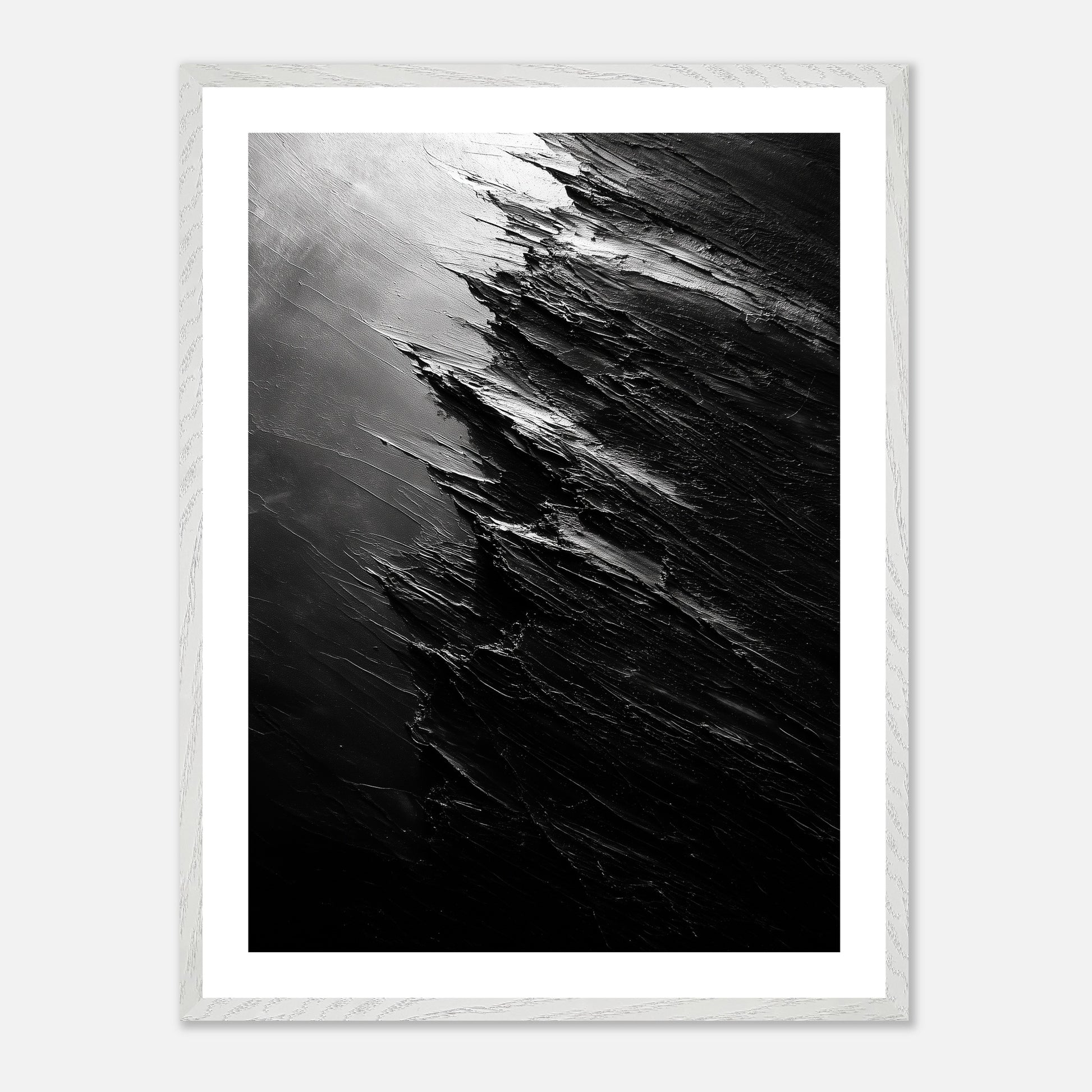 From Void - Art print in white frame