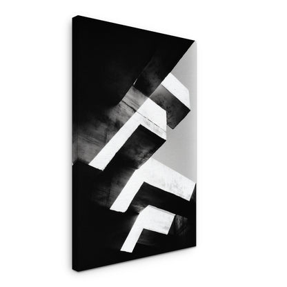 Beam Contrast - Canvas print