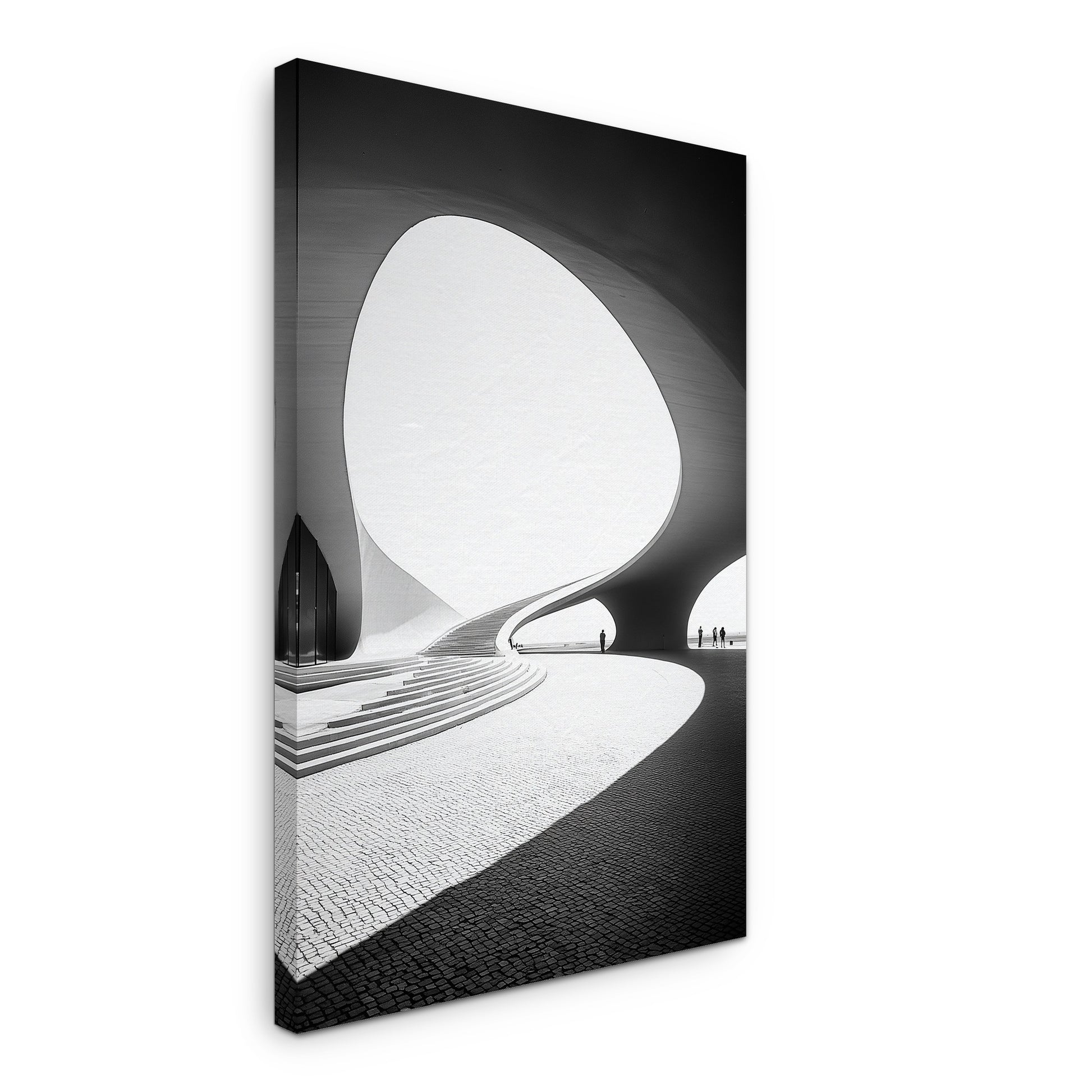 Concrete Flow - Canvas print