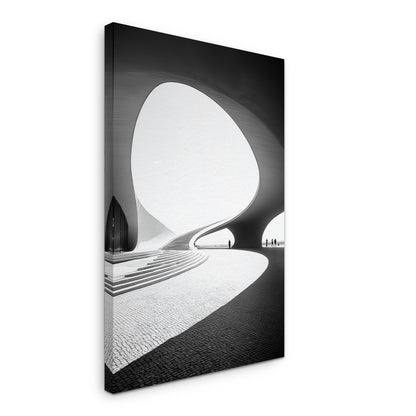 Concrete Flow - Canvas print