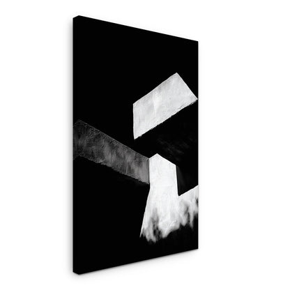 Angular Divide - Canvas print