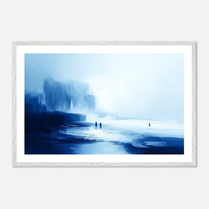The Gathering - Art print in white frame