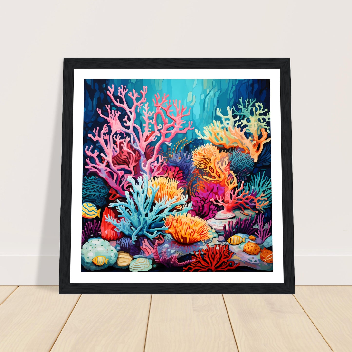 Undersea Mosaic - Coral Reef Magic - Wall Art