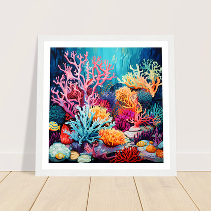 Undersea Mosaic - Coral Reef Magic - Wall Art