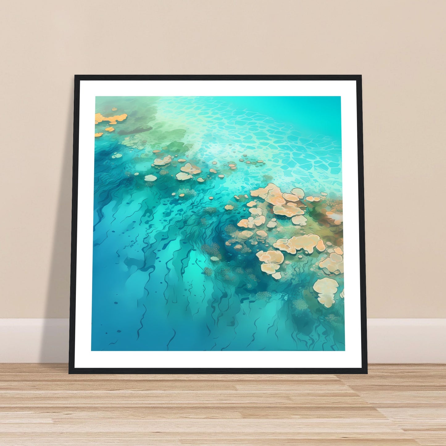 Aqua Archipelago 3 - Coral Reef Magic - Wall Art