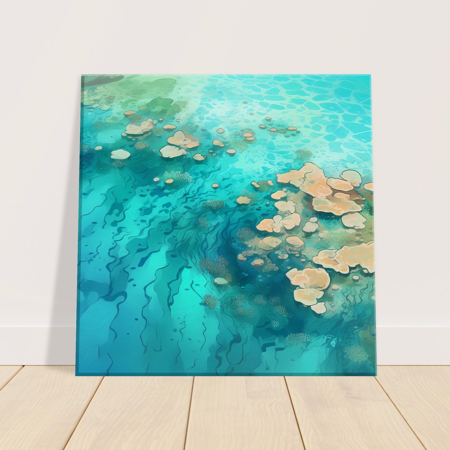 Aqua Archipelago 3 - Coral Reef Magic - Wall Art