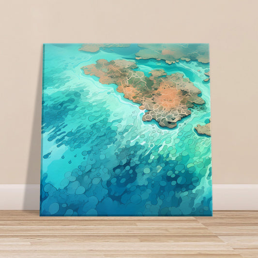 Aqua Archipelago 1 - Coral Reef Magic - Wall Art