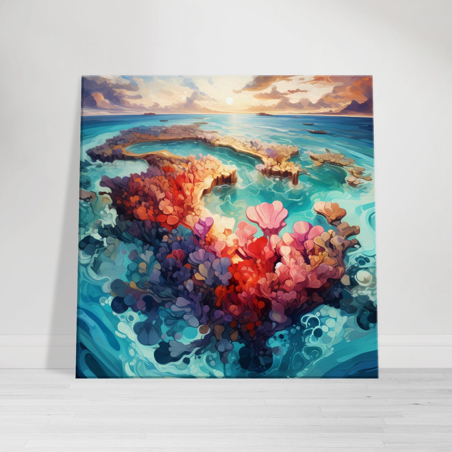 Reef Rendezvous - Coral Reef Magic - Wall Art