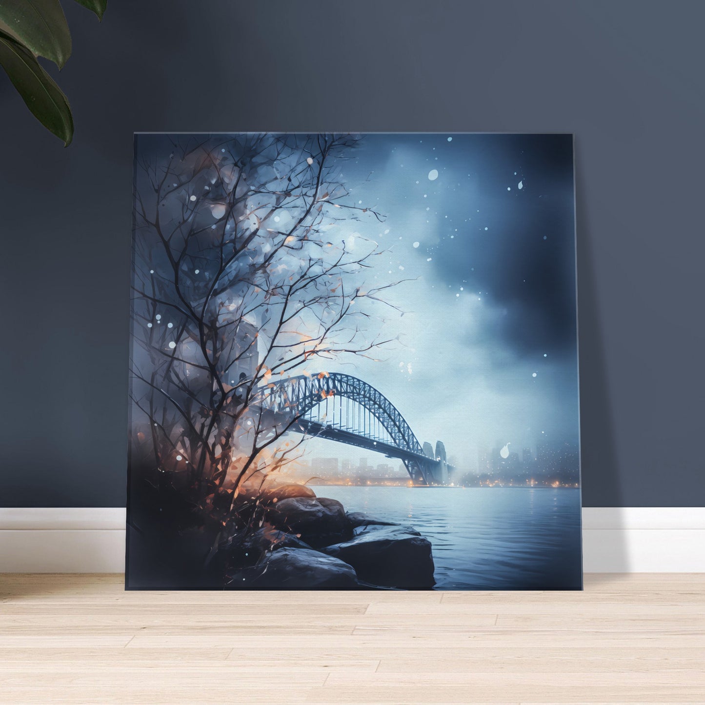 Snow-Kissed Sydney Nights - Sydney Dreamscapes - Australian Wall Art