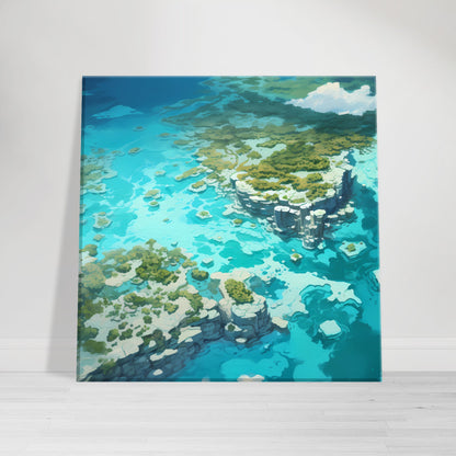 Atoll Aura - Coral Reef Magic - Wall Art