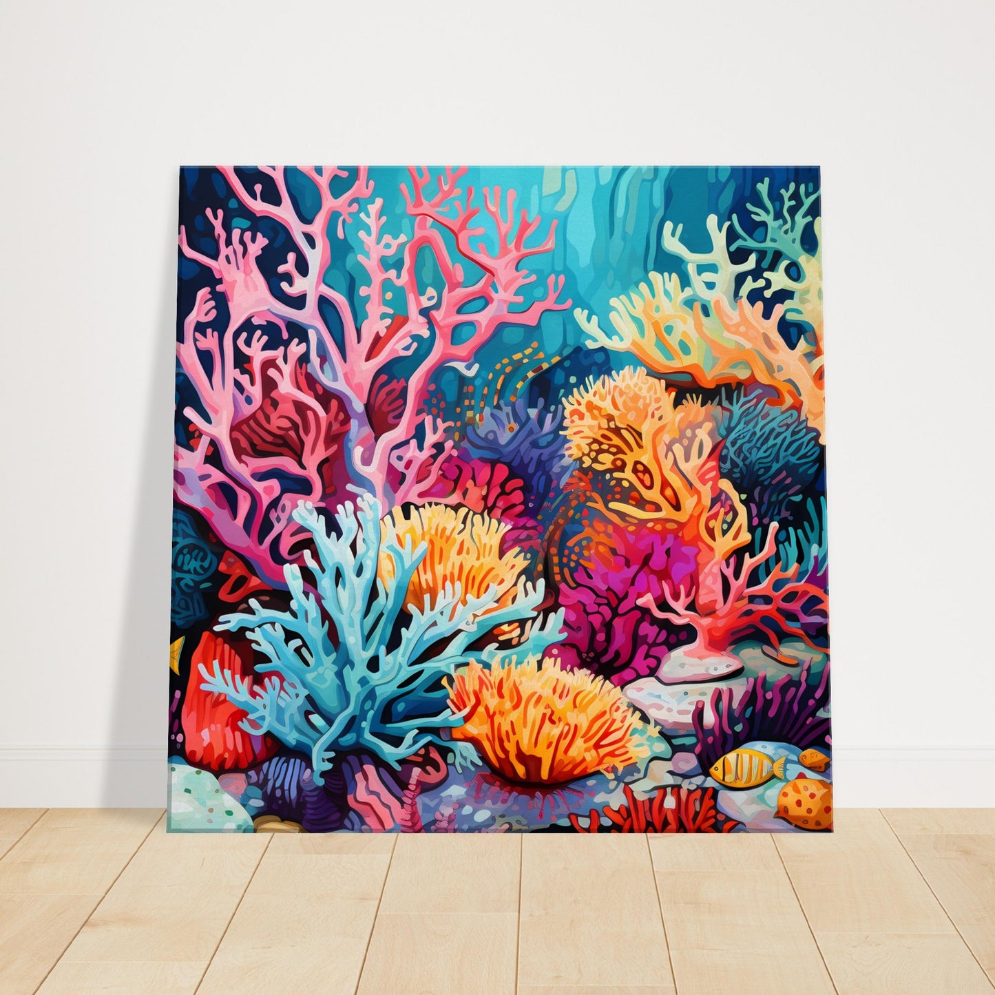 Undersea Mosaic - Coral Reef Magic - Wall Art