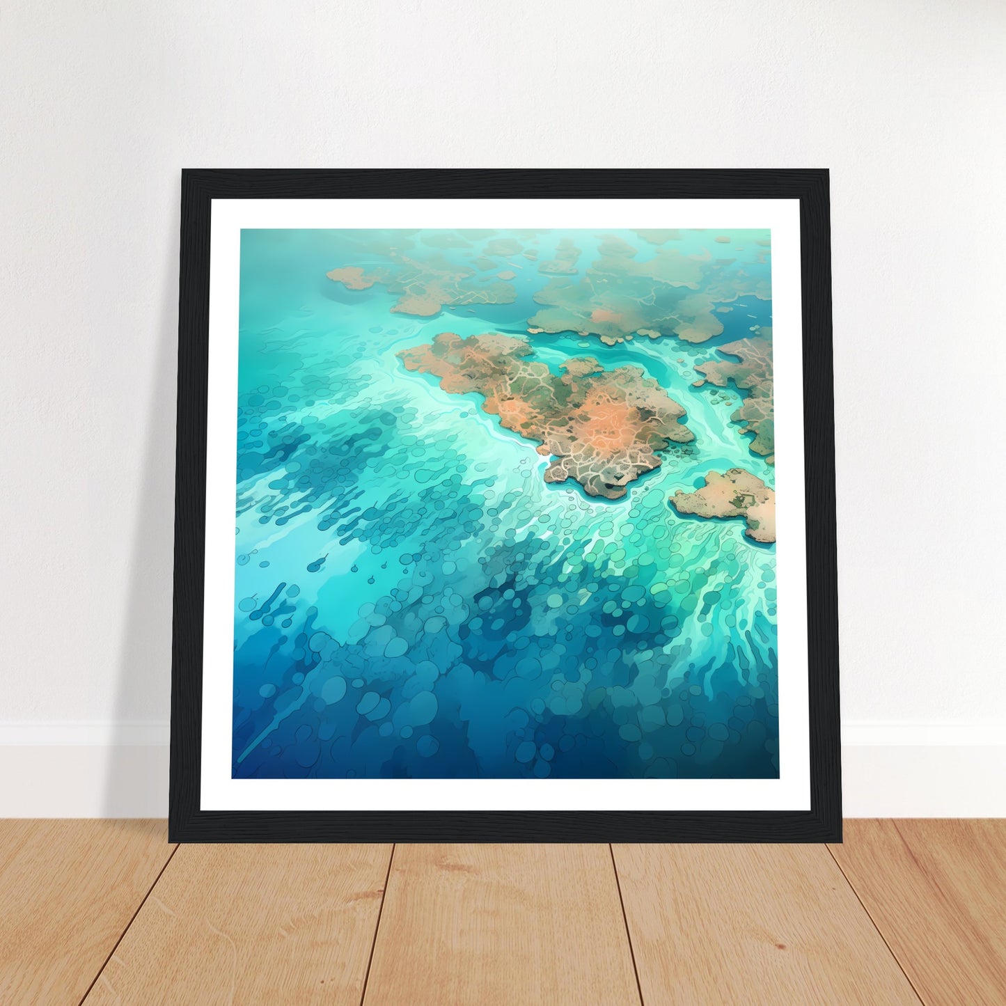 Aqua Archipelago 1 - Coral Reef Magic - Wall Art