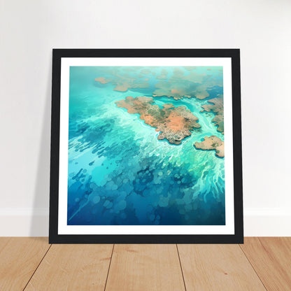Aqua Archipelago 1 - Coral Reef Magic - Wall Art