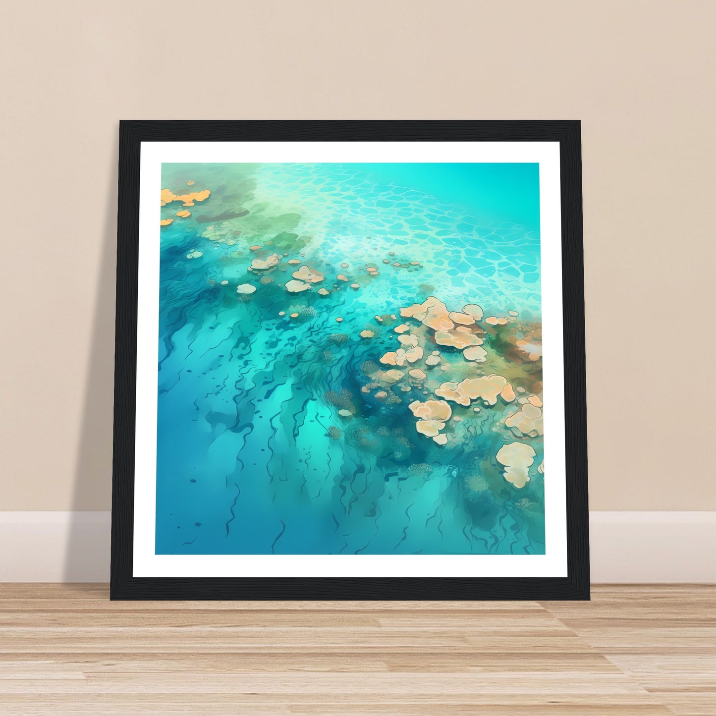 Aqua Archipelago 3 - Coral Reef Magic - Wall Art