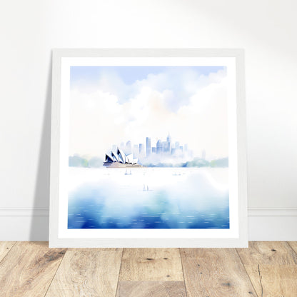 Harbour Hues at High Noon - Sydney Dreamscapes - Sydney Wall Art