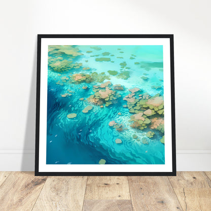 Coral Cartography - Coral Reef Magic - Wall Art