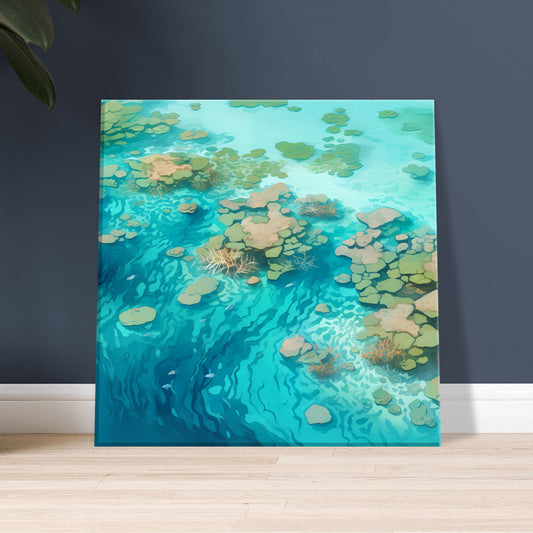 Coral Cartography - Coral Reef Magic - Wall Art