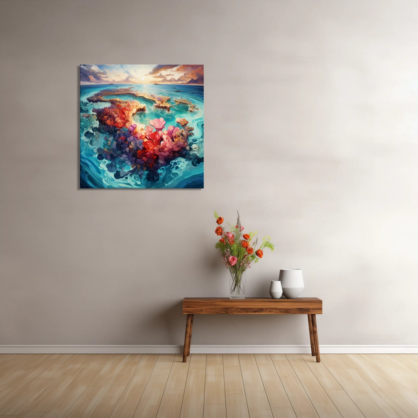 Reef Rendezvous - Coral Reef Magic - Wall Art