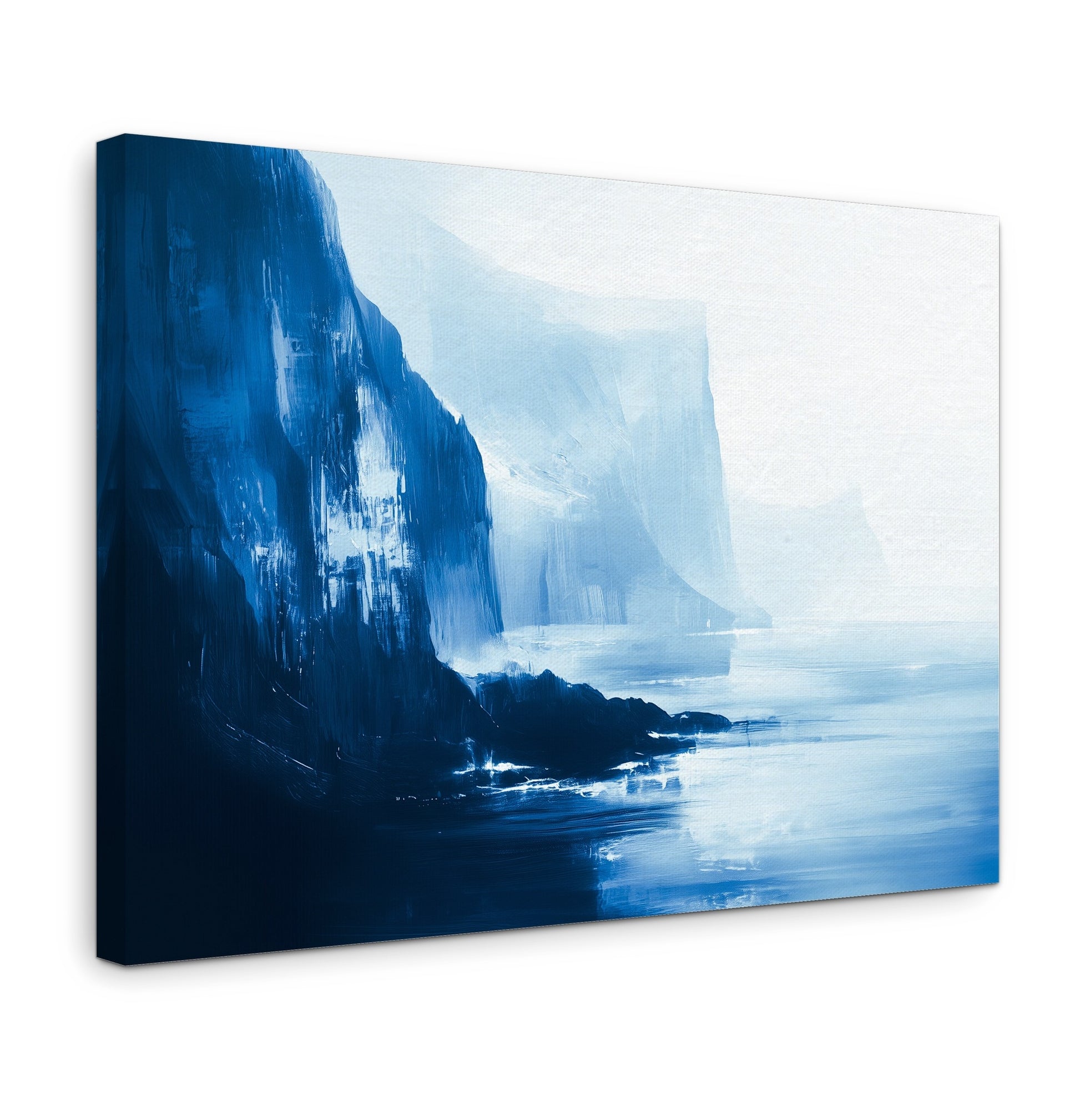 Blue Silence - Gallery wall set with canvas prints