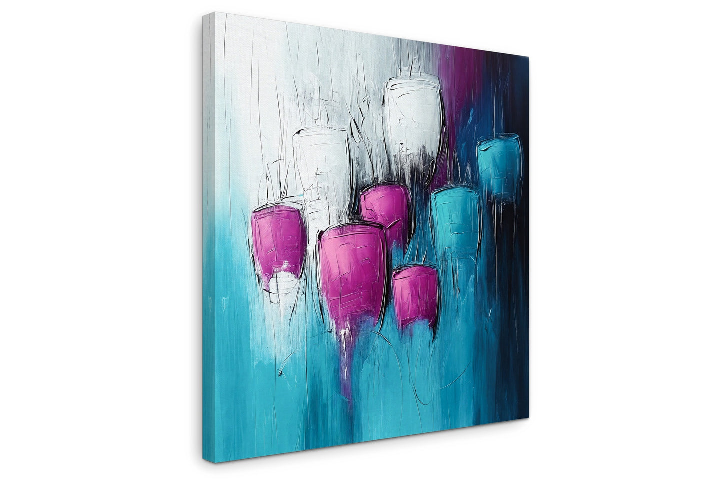 The Imperfect Bloom - Gallery wall set with canvas prints