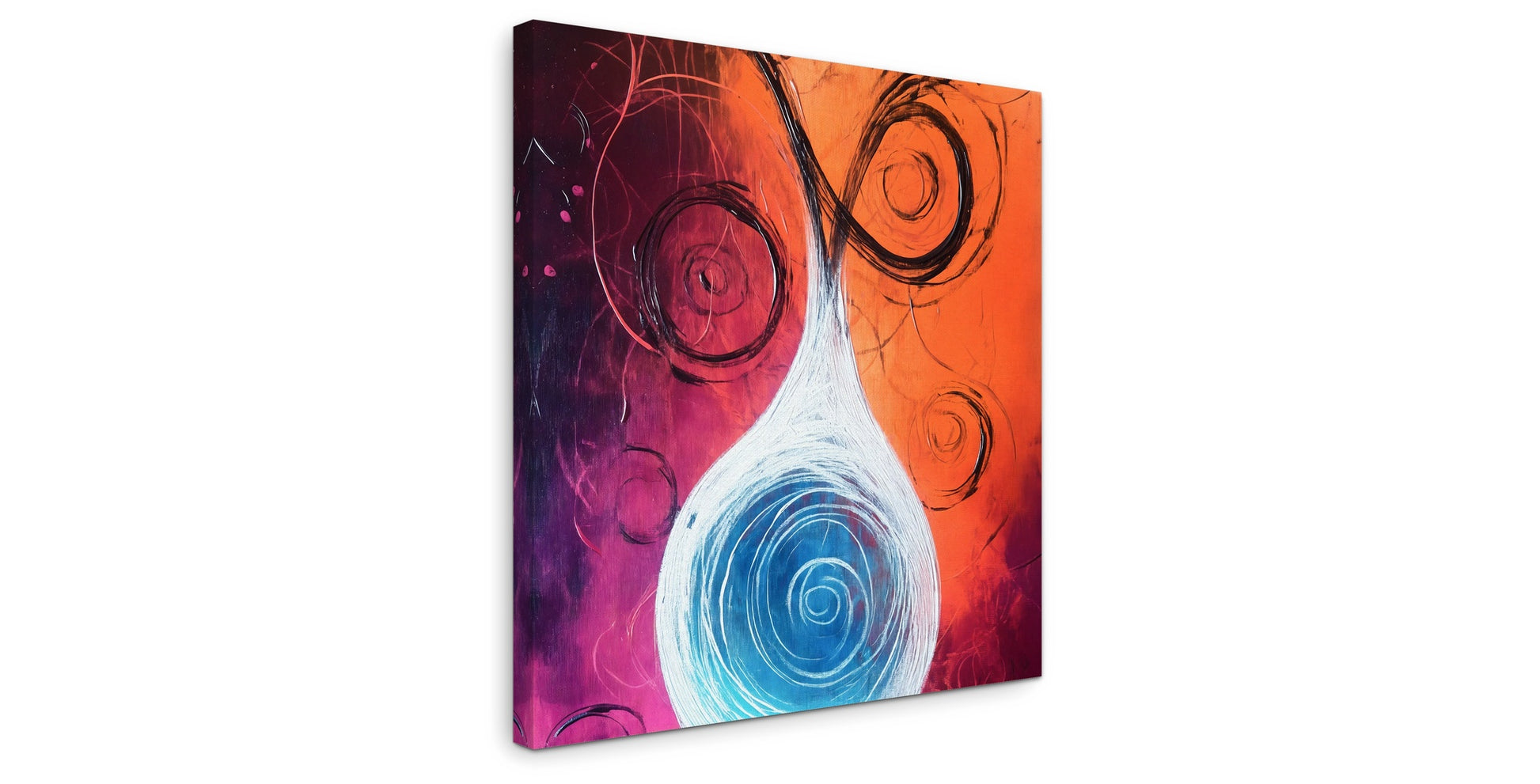 Arctic Flames - Gallery wall set with canvas prints