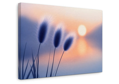 Soft Contours - Gallery wall set with canvas prints