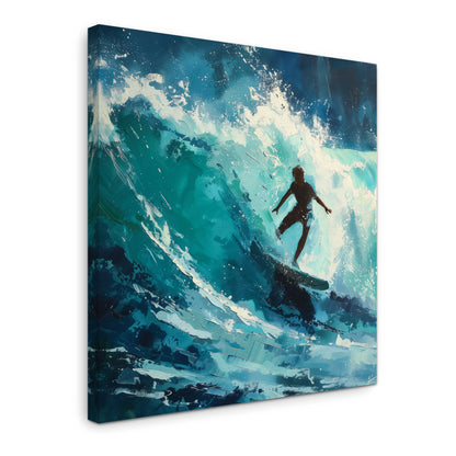 Brushed by the Blue - Gallery wall set with canvas prints