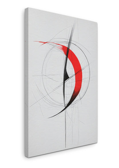 Red Constant - Gallery wall set with canvas prints