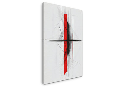 Red Constant - Gallery wall set with canvas prints