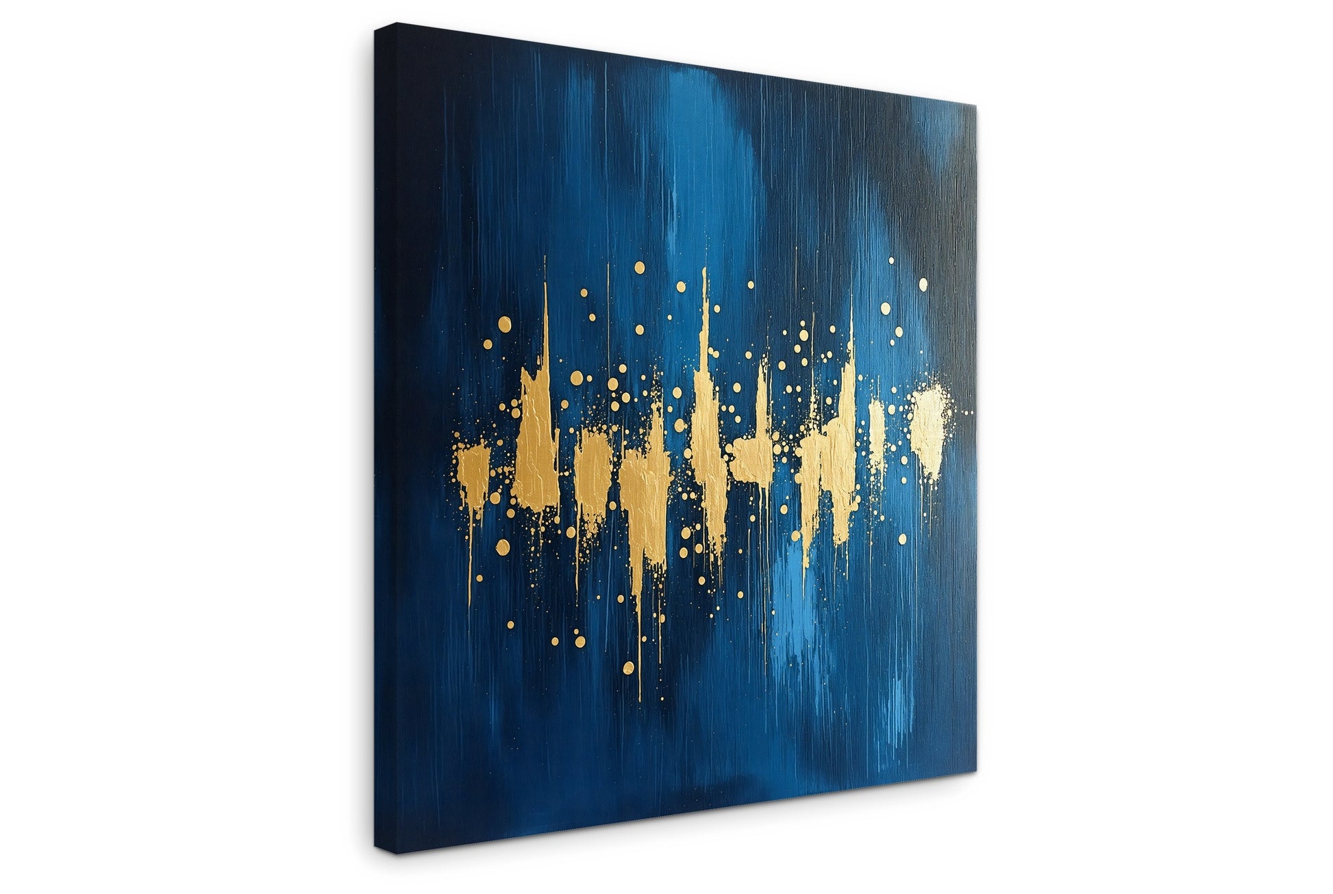 Gold Code - Gallery wall set with canvas prints