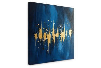 Gold Code - Gallery wall set with canvas prints