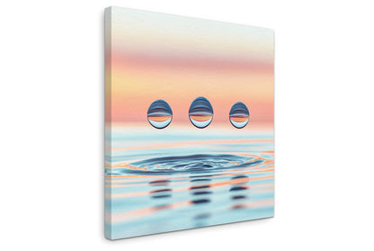 Weightless - Gallery wall set with canvas prints
