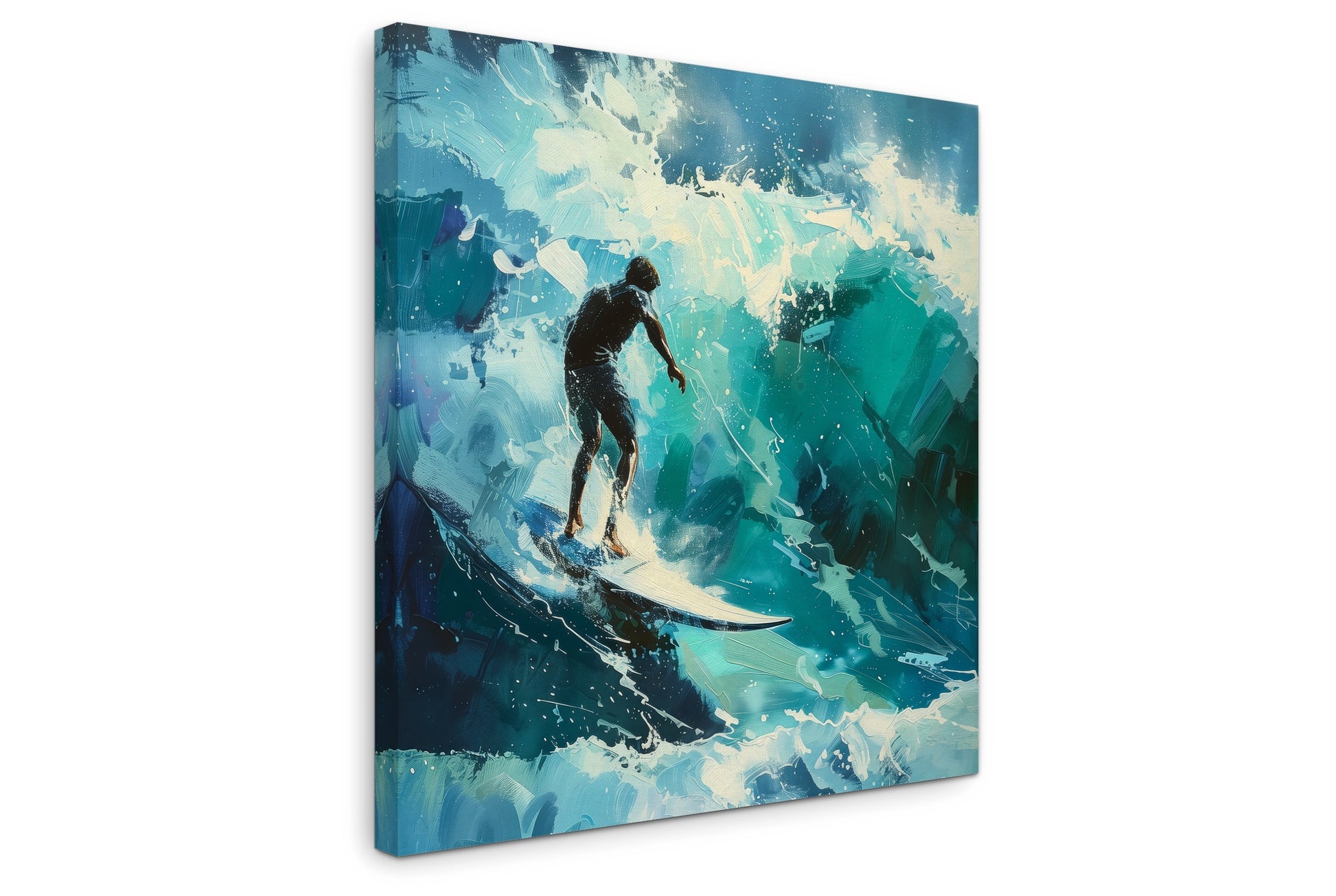 Brushed by the Blue - Gallery wall set with canvas prints