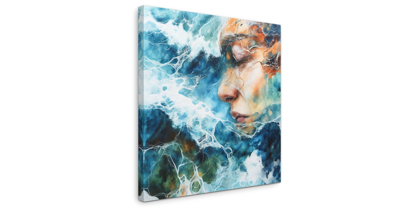 Submerge - Gallery wall set with canvas prints