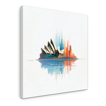 Down Under Remixed - Gallery wall set with canvas prints