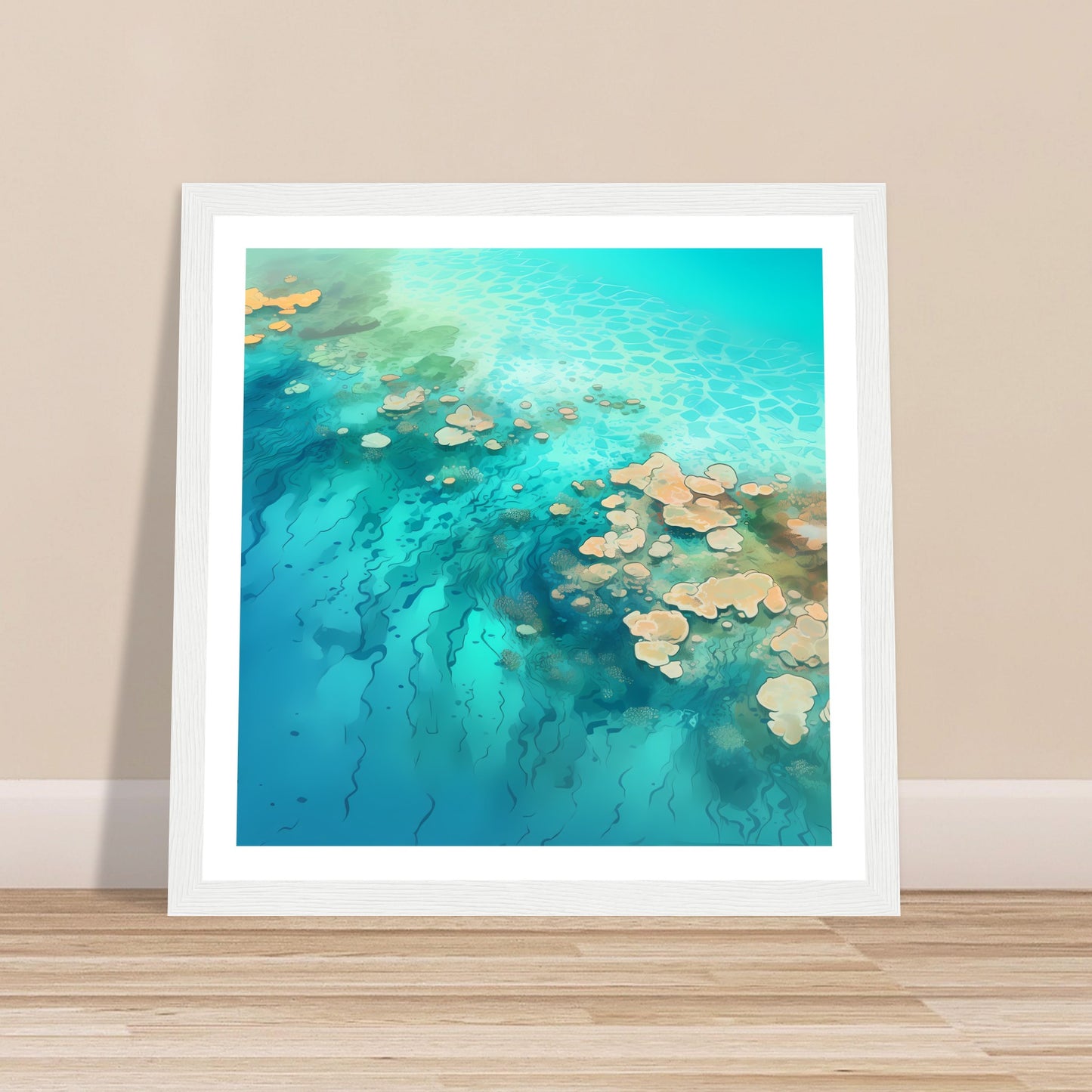 Aqua Archipelago 3 - Coral Reef Magic - Wall Art