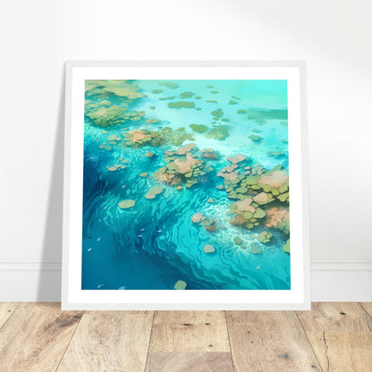 Coral Cartography - Coral Reef Magic - Wall Art
