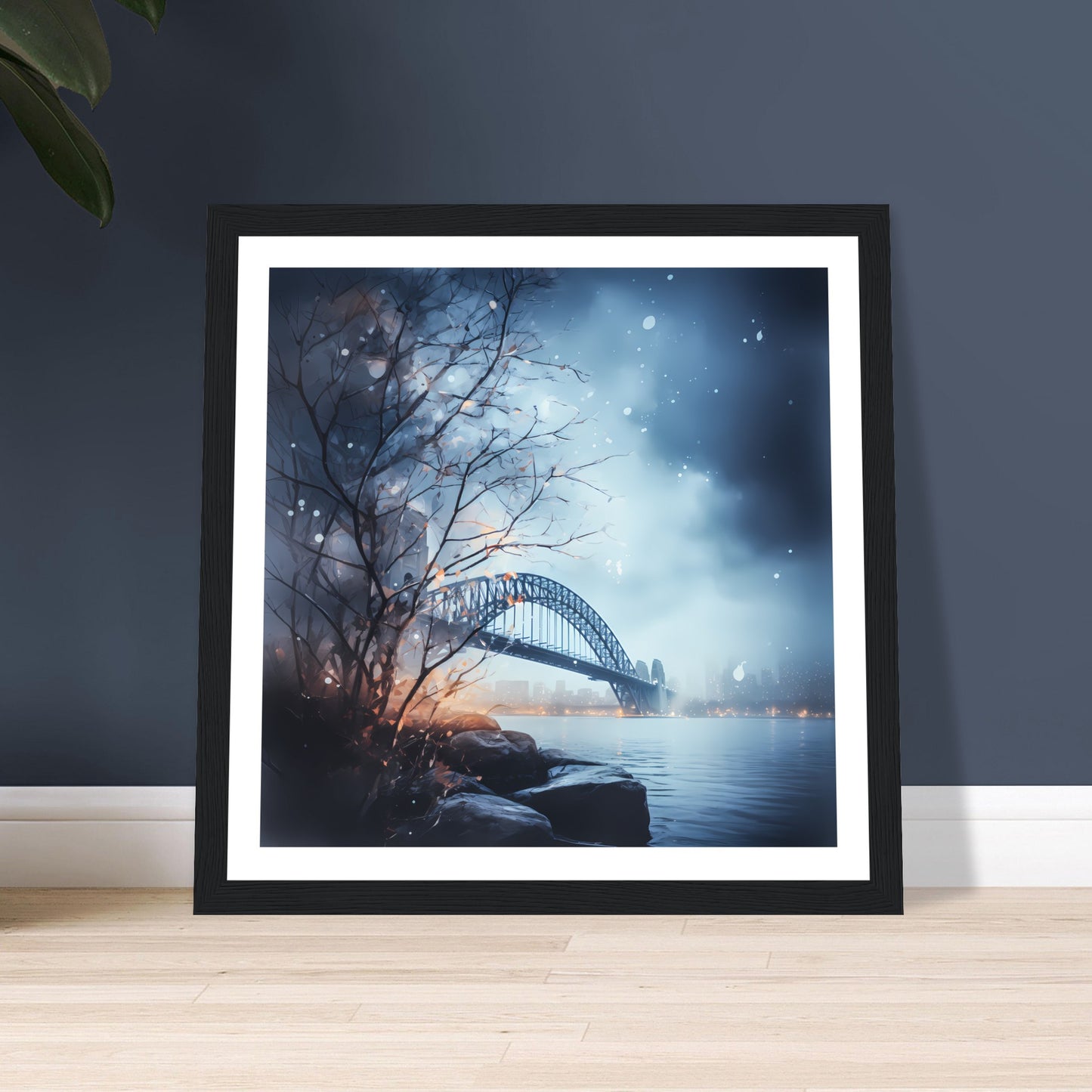 Snow-Kissed Sydney Nights - Sydney Dreamscapes - Australian Wall Art