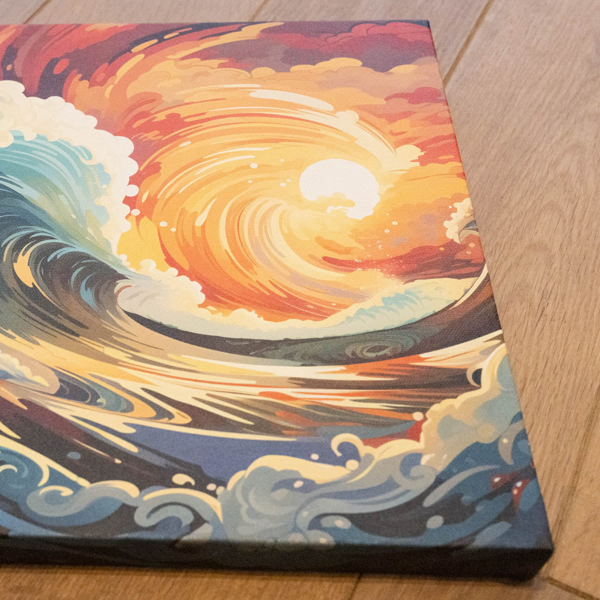 Orbital Dance - Sunset Surfing - Australian Wall Art