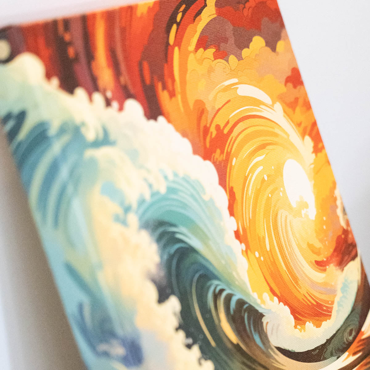 Orbital Dance - Sunset Surfing - Australian Wall Art