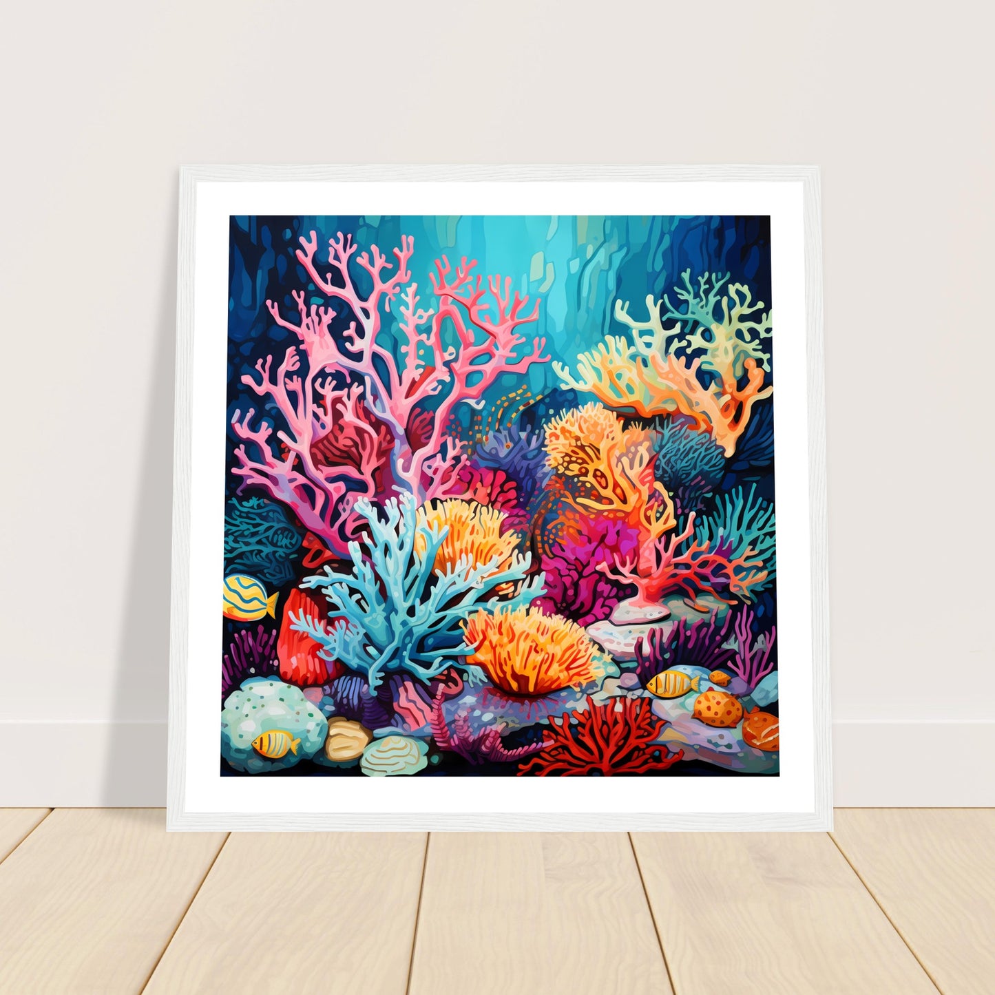 Undersea Mosaic - Coral Reef Magic - Wall Art