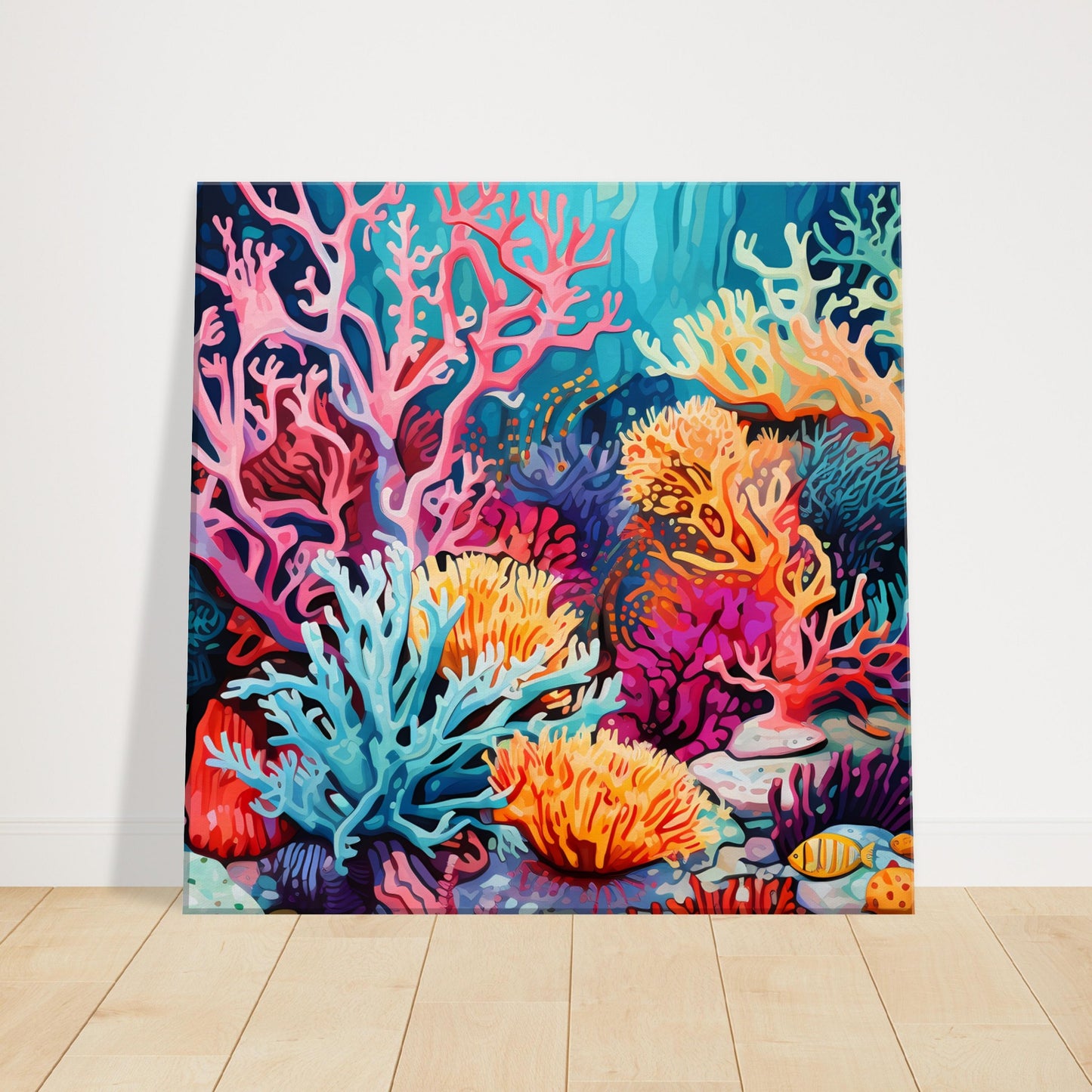 Undersea Mosaic - Coral Reef Magic - Wall Art