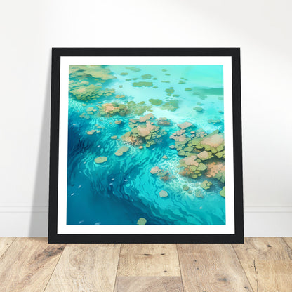 Coral Cartography - Coral Reef Magic - Wall Art