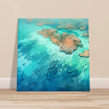 Aqua Archipelago 1 - Coral Reef Magic - Wall Art