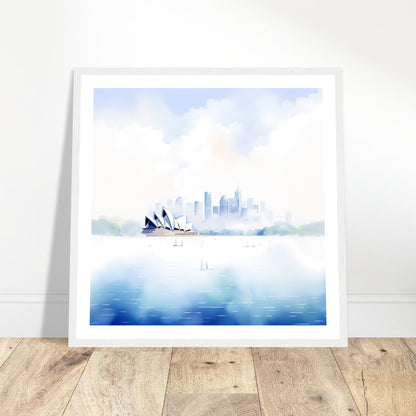 Harbour Hues at High Noon - Sydney Dreamscapes - Sydney Wall Art